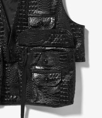 Fowl Vest - Alligator Embossed