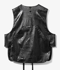 Fowl Vest - Alligator Embossed