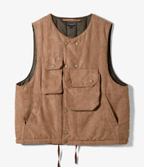 Cover Vest- Lt. Weight Fake Suede