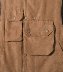 Cover Vest- Lt. Weight Fake Suede