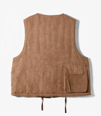 Cover Vest- Lt. Weight Fake Suede