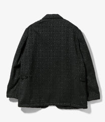 Loiter Jacket - Crest Flocked Jq.