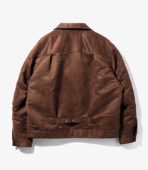 Trucker Jacket - Fake Suede