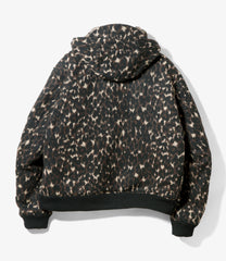 LL Jacket - Poly Wool Leopard Jq.