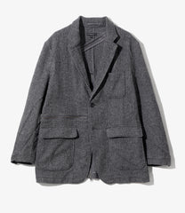 Zip Jacket - Poly Wool HB