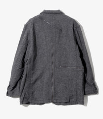 Zip Jacket - Poly Wool HB