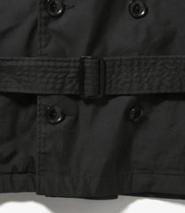 Short Trench Jacket- Nyco Twill