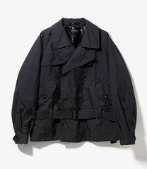 Short Trench Jacket- Nyco Twill