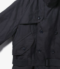 Short Trench Jacket- Nyco Twill