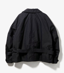 Short Trench Jacket- Nyco Twill