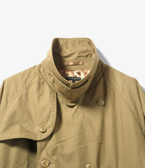 Short Trench Jacket- Nyco Twill