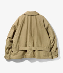 Short Trench Jacket- Nyco Twill