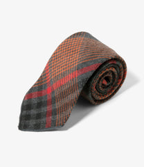 Neck Tie - Cotton Plaid Flannel