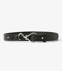 Hoof Pick Buckle Belt - Croc Embossed