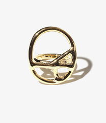 Peace Ring - Gold Plate