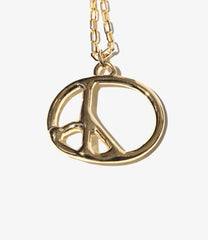 Peace Pendant - Gold Plate