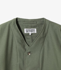 Engineer Short Jacket - Reversed Sateen