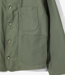 Engineer Short Jacket - Reversed Sateen