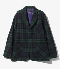 Loafer Jacket - Wool Tartan Plaid