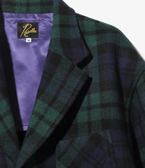 Loafer Jacket - Wool Tartan Plaid