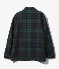 Loafer Jacket - Wool Tartan Plaid