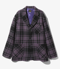 Loafer Jacket - Wool Tartan Plaid