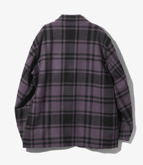 Loafer Jacket - Wool Tartan Plaid