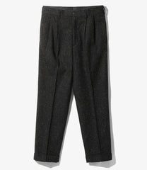 Tucked Trouser - Small Plaid Cloth