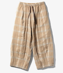 H.D.P. Pant - W/PE Plaid Double Jq.