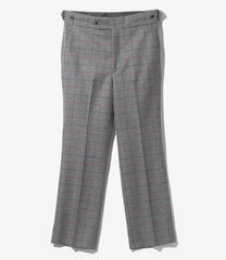 Side Tab Trouser - Plaid Twill