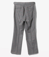 Side Tab Trouser - Plaid Twill