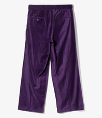 Tucked Buggy Trouser - Velveteen