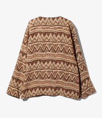 Cardigan Jacket - Zigzag Stripe Jq.