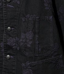 Short Coverall-10oz Denim/Rose Jq.