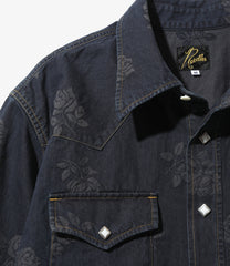 Western Shirt - 8oz Denim / Rose Jq.