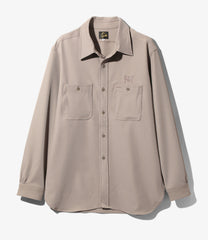 Work Shirt - PE/R/PU Cavalry Twill