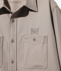 Work Shirt - PE/R/PU Cavalry Twill