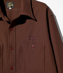 Work Shirt - PE/R/PU Cavalry Twill