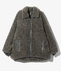 S.C.Fur Jacket - Poly Curly Fur