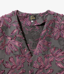 V Neck Shirt - Flower Cut Jq.