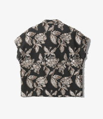 French Sleeve Blouse - Flower Cut Jq