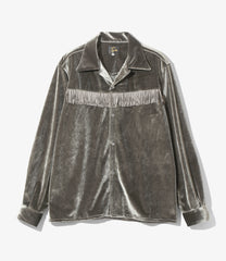 Fringe One-Up Shirt - TA/PE Velour