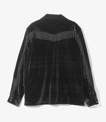 Fringe One-Up Shirt - TA/PE Velour