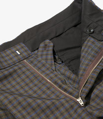 W.U. Tucked S/T Trouser -Glen Plaid