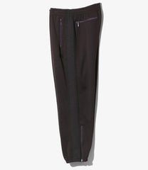 Zipped Track Pant - Poly Smooth