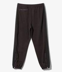 Zipped Track Pant - Poly Smooth