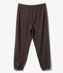 Zipped Track Pant - Poly Smooth