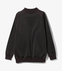 L/S Mock Neck T - Bright Jersey