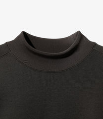 L/S Mock Neck T - Bright Jersey