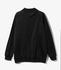 L/S Mock Neck T - Bright Jersey